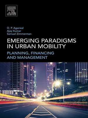 cover image of Emerging Paradigms in Urban Mobility